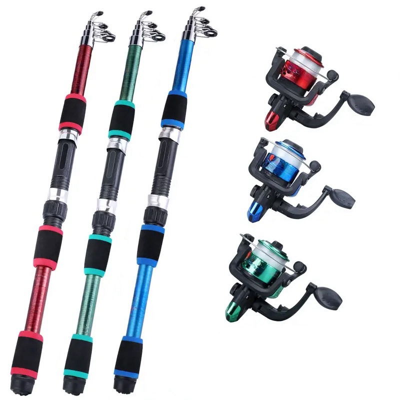Fishing Rod Ice - Zestaw wędkarski Pełne zestawy z wędką