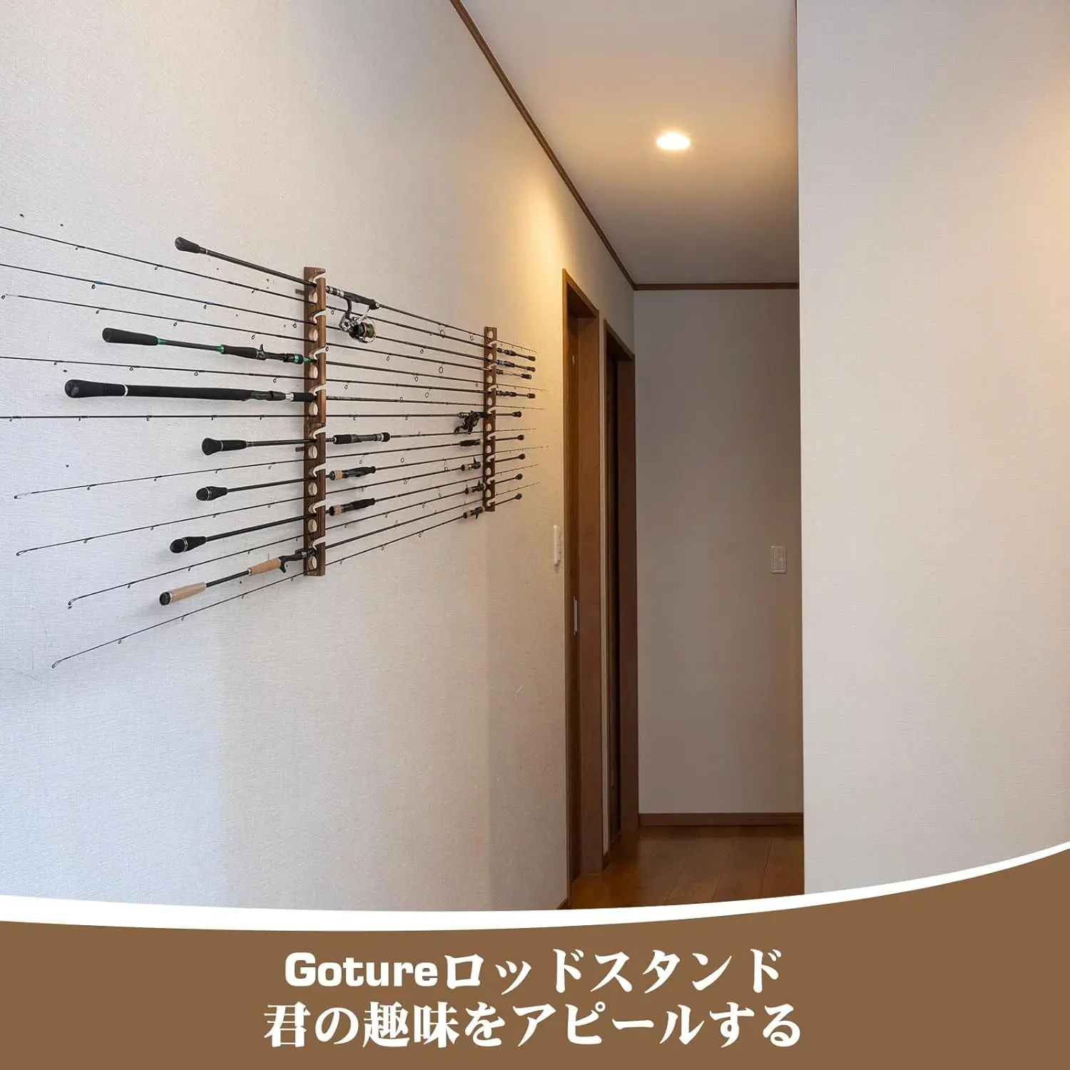 Fishing Rod Rack - Uchwyty na wędki Goture z 8