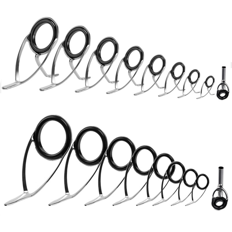 9 szt. Prowadnice wędki zestaw – Fishing Rod Spinning recenzja i cena